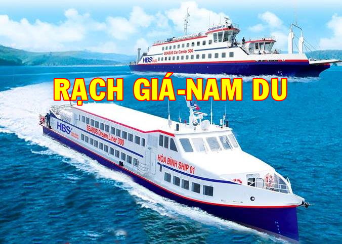 Tàu cao tốc Hòa Bình Ship (Rạch Giá-Nam Du)